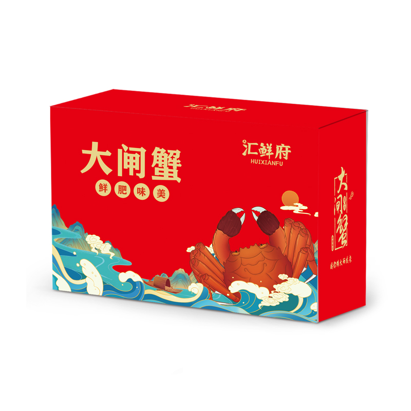 汇鲜府大闸蟹398型3对
